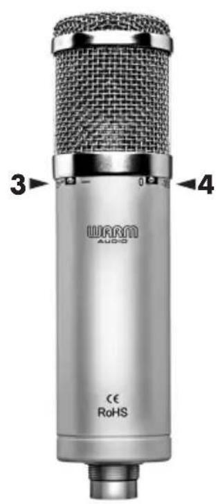 Warm Audio WA4 JR - Commutateur d'atténuation -10 db - 2
