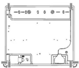 HOTPOINT TQG 641 HA(ICE) - Haken-Befestigungsschema - 4