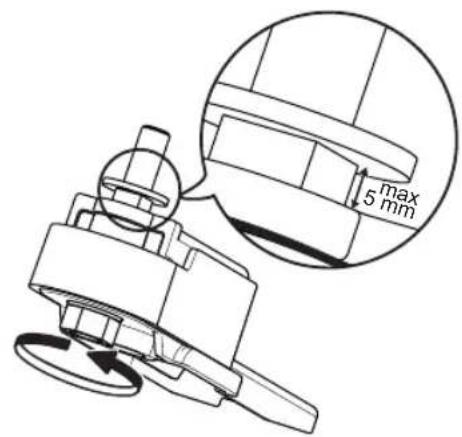 HOTPOINT ZHS6 1Q WRD - CHARNIÈRES AJJUSTABLES (selon le modele) - 2