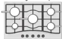 HOTPOINT PCN 752 TASHA - Consejos prácticos para el uso de los quemadores - 1