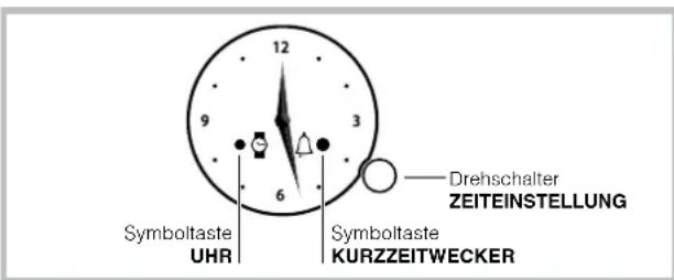 HOTPOINT FHR 540 (AN)HA S - Uhr mit rustikalem Minutenzähler - 1