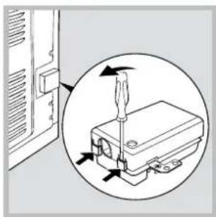 HOTPOINT FHR 540 (AN)HA S - Anschluss des Netzkabels - 1
