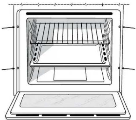 HOTPOINT FHR 540 (AN)HA S - Centrage et fixation - 1