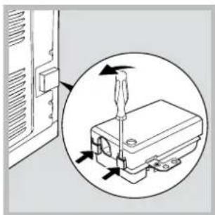 HOTPOINT FHR 540 (AN)HA S - Montaggio del cavo di alimentazione - 1