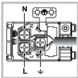 HOTPOINT FHR 540 (AN)HA S - Montagem do cabo de fornecimento - 2