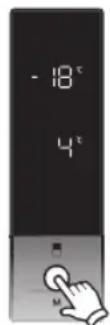 HOTPOINT HA84TE 72 XO3 - Kühlschrank-Temperatureinstellungen - 4