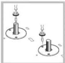 HOTPOINT PCN 752 TEXHA - Replacing the Triple ring burner nozzles - 3