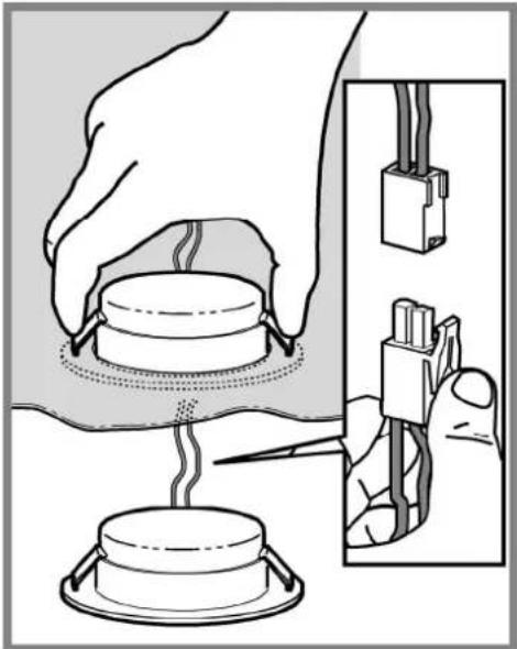 HOTPOINT HHVS 8.7F LT K - Replacing lamps - 1