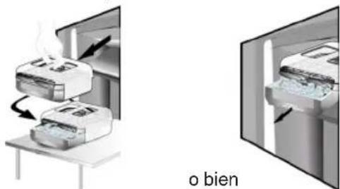 HOTPOINT UH8 F2D XI 2 - CÓMO SACAR LOS CUBITOS DE HIELO - 2