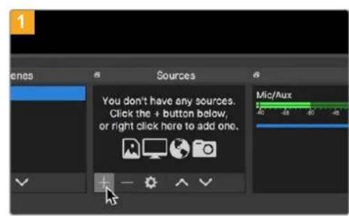 Blackmagic Design HyperDeck Studio HD Pro - Einrichten von Open Broadcaster - 1