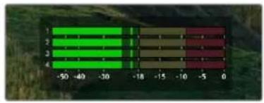 Blackmagic Design HyperDeck Studio HD Pro - Audlogegelmeter - 2