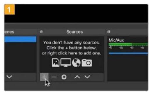 Blackmagic Design HyperDeck Studio HD Pro - Setting up Open Broadcaster - 1