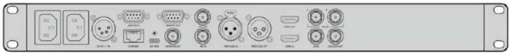 Blackmagic Design HyperDeck Studio HD Pro - Conexión de fuentes audiovisuales - 1