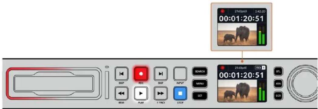 Blackmagic Design HyperDeck Studio HD Pro - Recording Video - 1