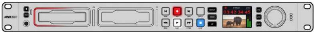 Blackmagic Design HyperDeck Studio HD Pro - Coklu ortama kayit - 1