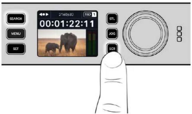 Blackmagic Design HyperDeck Studio HD Pro - 使用搜索旋钮 - 2