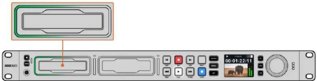 Blackmagic Design HyperDeck Studio HD Pro - Indicadores dinamicos - 1