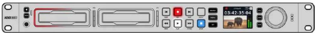 Blackmagic Design HyperDeck Studio HD Pro - XDEAPSSDUTOINJGK- - 1