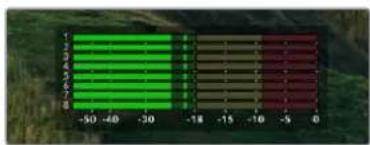 Blackmagic Design HyperDeck Studio HD Pro - Indicadores de volumen - 3