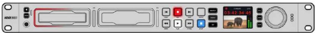 Blackmagic Design HyperDeck Studio HD Pro - Recording on multiple media - 1