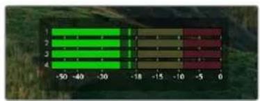 Blackmagic Design HyperDeck Studio HD Pro - Ses Gostergeleri - 2