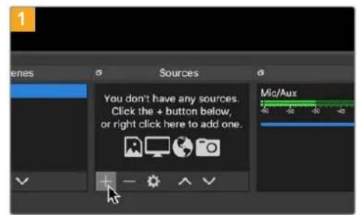 Blackmagic Design HyperDeck Studio HD Pro - Configurare Open Broadcaster - 1