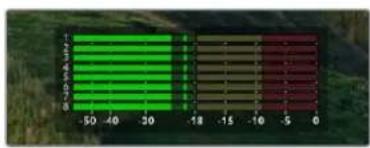 Blackmagic Design HyperDeck Studio HD Pro - Audio Meters - 3