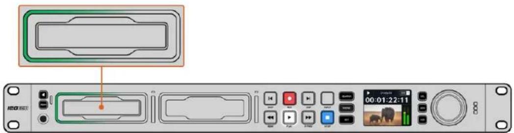 Blackmagic Design HyperDeck Studio HD Pro - LED dinamico - 1
