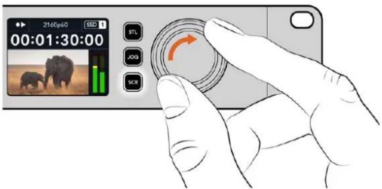 Blackmagic Design HyperDeck Studio HD Pro - Using the Search Dial - 3