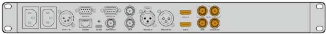 Blackmagic Design HyperDeck Studio HD Pro - Conexão de video e audio - 1