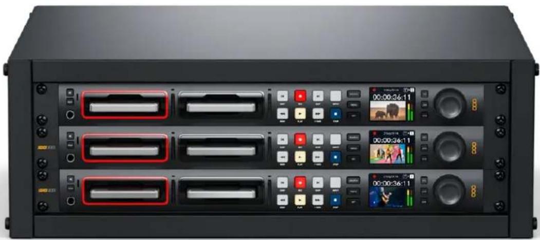 Blackmagic Design HyperDeck Studio HD Pro - Apresentando os Gravadores de Disco HyperDeck - 1