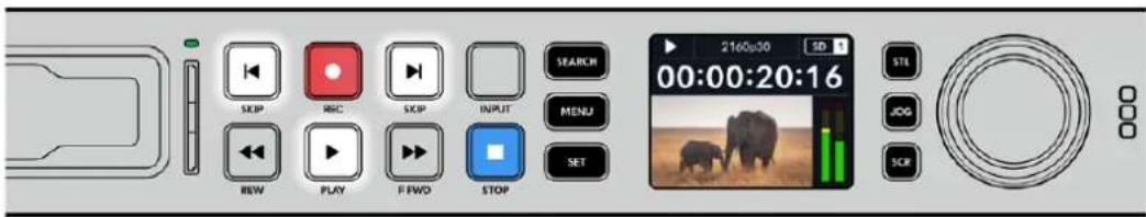 Blackmagic Design HyperDeck Studio HD Pro - Lire de la video avec l'HyperDeck - 1