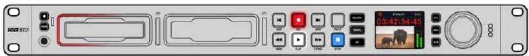 Blackmagic Design HyperDeck Studio HD Pro - Gravacao em multiplas midas - 1