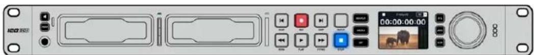 Blackmagic Design HyperDeck Studio HD Pro - BrancherunecarteSD: - 2