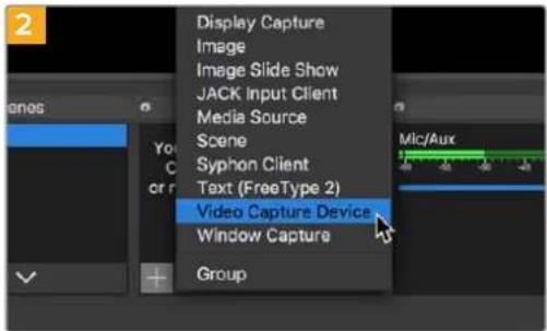 Blackmagic Design HyperDeck Studio HD Mini - 设置Open Broadcaster - 2