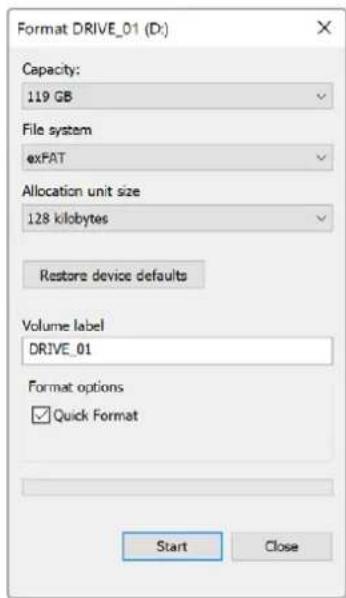 Blackmagic Design HyperDeck Studio HD Mini - Formattare su Windows - 1