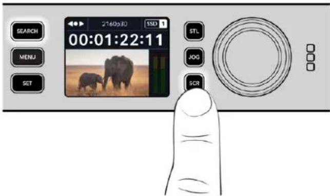 Blackmagic Design HyperDeck Studio HD Mini - Arama Kadraninin Kullanimi - 2