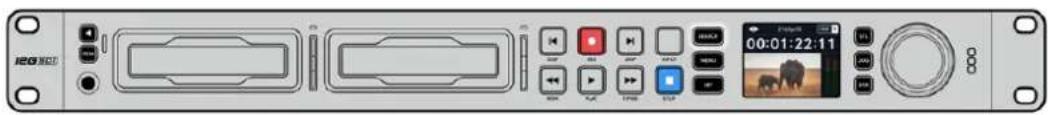 Blackmagic Design HyperDeck Studio HD Mini - Usare la manopola - 1