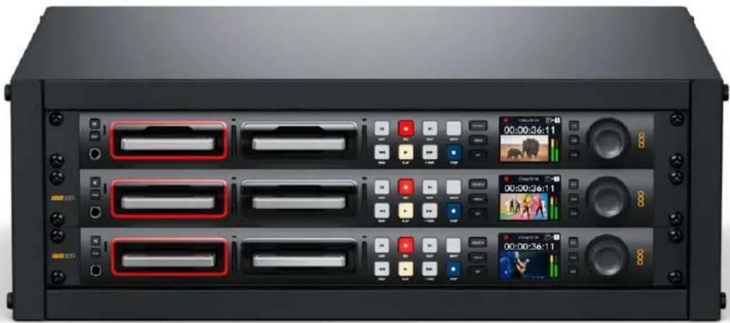 Blackmagic Design HyperDeck Studio HD Mini - HyperDeck硬盘录机系列简介 - 1