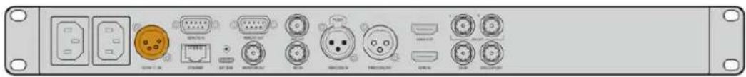Blackmagic Design HyperDeck Studio HD Mini - Conexão de alimentação - 2
