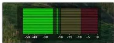 Blackmagic Design HyperDeck Studio HD Mini - Indicateurs audio - 4