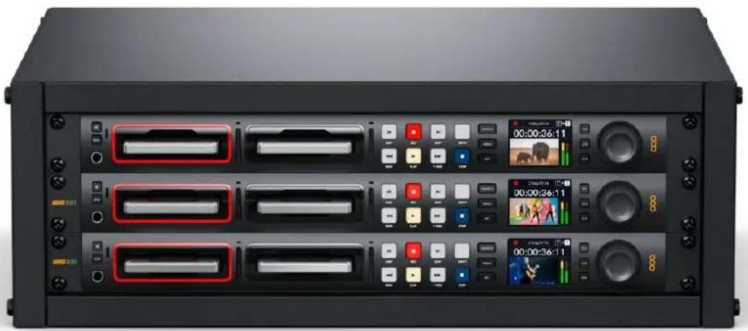 Blackmagic Design HyperDeck Studio HD Mini - HyperDeck Disk Kaydedicilerle Tanısin - 1