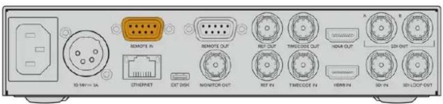 Blackmagic Design HyperDeck Studio HD Mini - Harici bir RS-422 Kontrol Cihazinin Kullanimi - 3