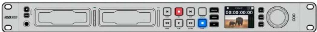 Blackmagic Design HyperDeck Studio HD Mini - Bir SD kart takmak icin: - 2