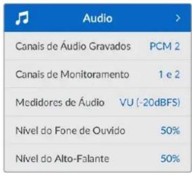 Blackmagic Design HyperDeck Studio HD Mini - Menu Audio - 1