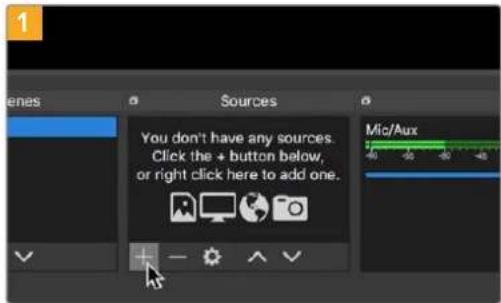 Blackmagic Design HyperDeck Studio HD Mini - 设置Open Broadcaster - 1
