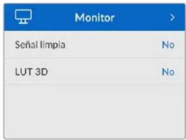 Blackmagic Design HyperDeck Studio HD Mini - Menu Supervisión - 1