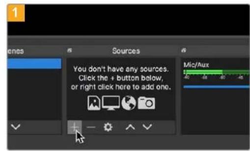 Blackmagic Design HyperDeck Studio HD Mini - Einrichten von Open Broadcaster - 1