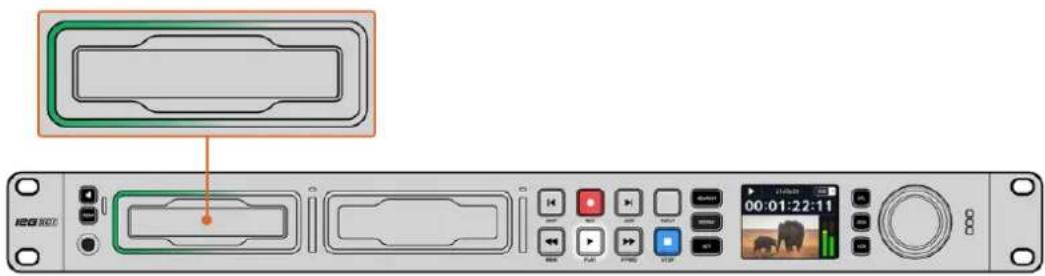 Blackmagic Design HyperDeck Studio HD Mini - Dynamische LEDs - 1