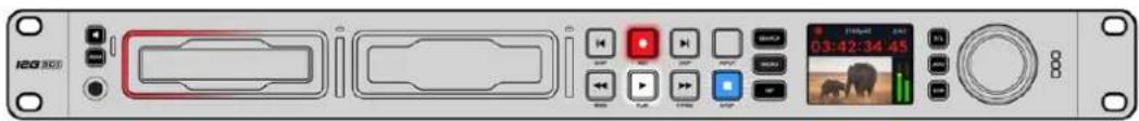 Blackmagic Design HyperDeck Studio HD Mini - 3aπncb Ha HeckoIbko HakoNTeIeN - 1